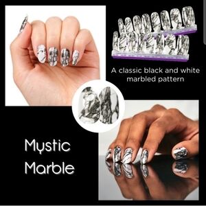 Mystic Marble Nail Wraps